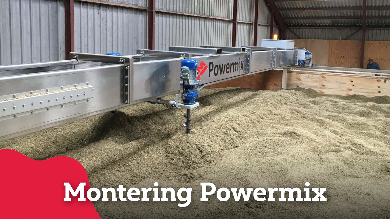 Montering Powermix – røreverk til plantørker