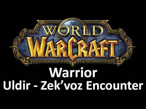 World of Warcraft – Uldir Zek’voz Encounter (Warrior Perspective)