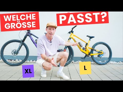 ZWISCHEN ZWEI GRÖßEN? Richtige Rahmengröße beim Mountainbike finden.
