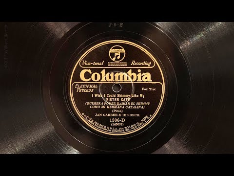 I Wish I Could Shimmy Like My Sister Kate • Jan Garber & His Orchestra (EMG Mark IX Gramophone)