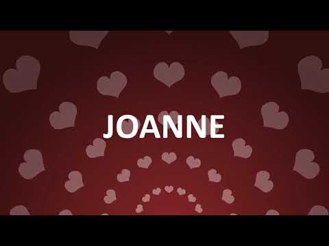 HAPPY BIRTHDAY JOANNE