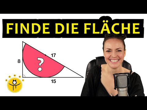 Löse das Geometrie Rätsel – Halbkreis im Dreieck