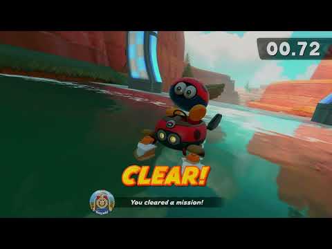 Mario Kart World - Race upstream through the river valley! (P Switch)