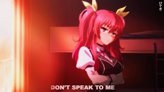 don't speak to me Music Video