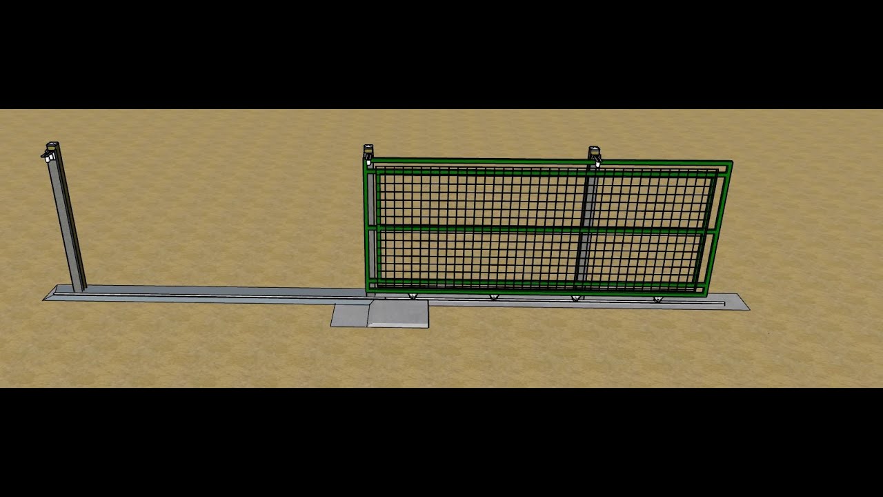 RÉALISER UN PORTAIL COULISSANT: Comment faire   étape 1