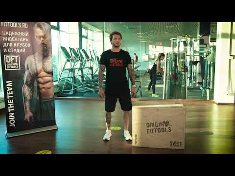 Миниатюра изображения товара Тумба для кроссфита Original FitTools FT-PLYO1 (плиометрическая)