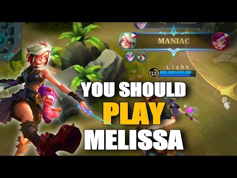 THE "INVINCIBLE" MELISSA | You should play Melissa in Rank | MLBB
