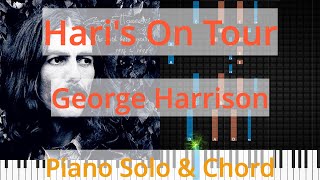 🎹Solo &amp; Chord, Hari&#39;s On Tour, George Harrison, Synthesia Piano