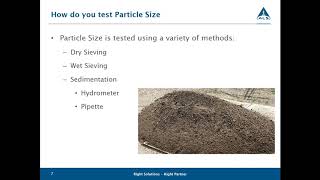 Webinar Wednesday  Particle Size Analysis