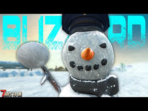 There's Something In The Snow... | 7 Days to Die: THE BLIZZARD (Day 2)