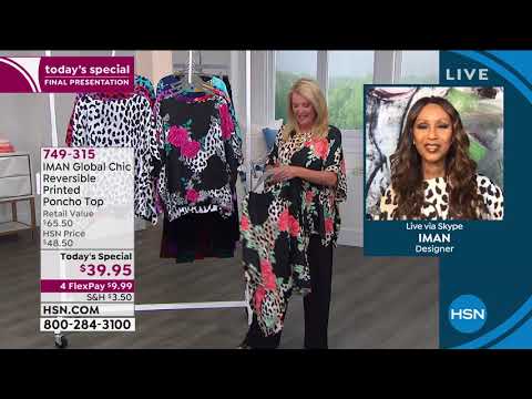 HSN | IMAN Global Chic Fashions 05.23.2021 - 09 PM