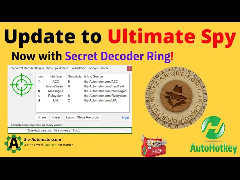 Get your 🆓Secret Decoder ring💍 in the updated Ultimate Spy❗