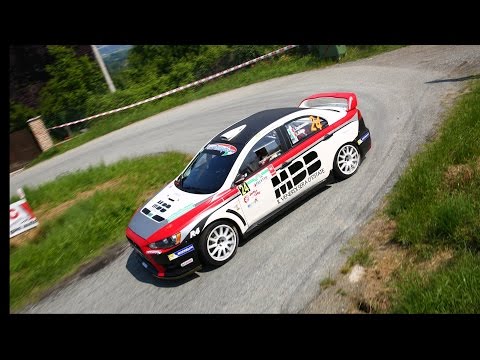 Camera car  Rally di Alba 2016  Prova spettacolo Cantamessa / Bollito  MITSUBISHI LANCER EVO X R4