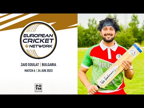POTM: Z.Soulat - BUL vs TUR | Highlights | ECN Bulgaria T20I | 24 June 2023 | ECN23.015