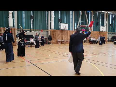 Stockholm Kendo Open 2018, 1-2 dan class, Max Wohlfarth