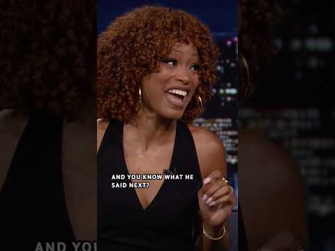 #KekePalmer’s son Leo crashed her #ArchitecturalDigest tour in the cutest way 😭 #FallonTonight