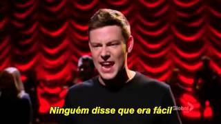 Glee Full Performance- The Scientist (legendado)