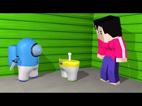 Upin ipin mimpi main Among us 2 - Minecraft Animation