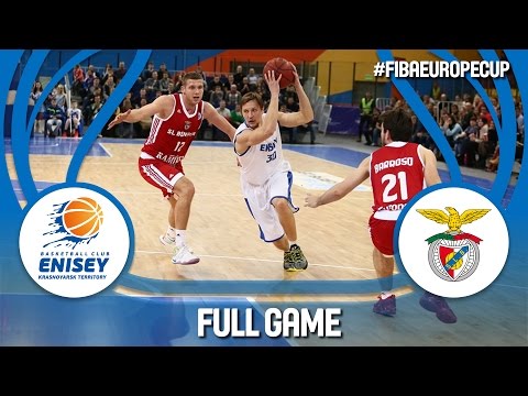 BC Enisey (RUS) v SL Benfica (POR) - Full Game - FIBA Europe Cup 2016/17