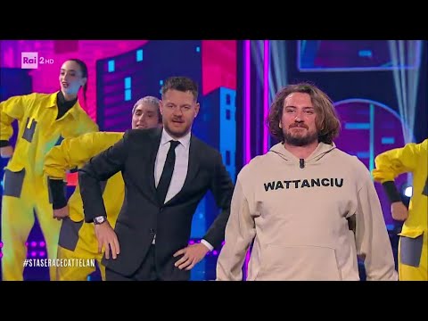 I Ban.zaiiii in "Wattanciu" - Stasera c'è Cattelan su Rai2 del 08/04/2025