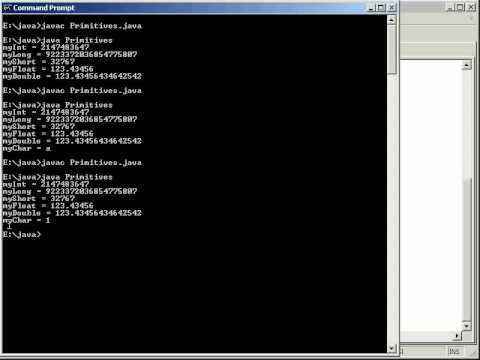 Java Tutorial Ep2 Datatypes And Variables