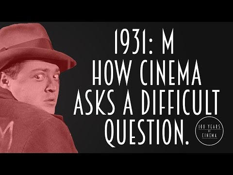 afbeelding 1931: M - How Cinema Asks a Difficult Question.
