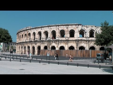 Nimes, Languedoc-Roussillon, France [HD]