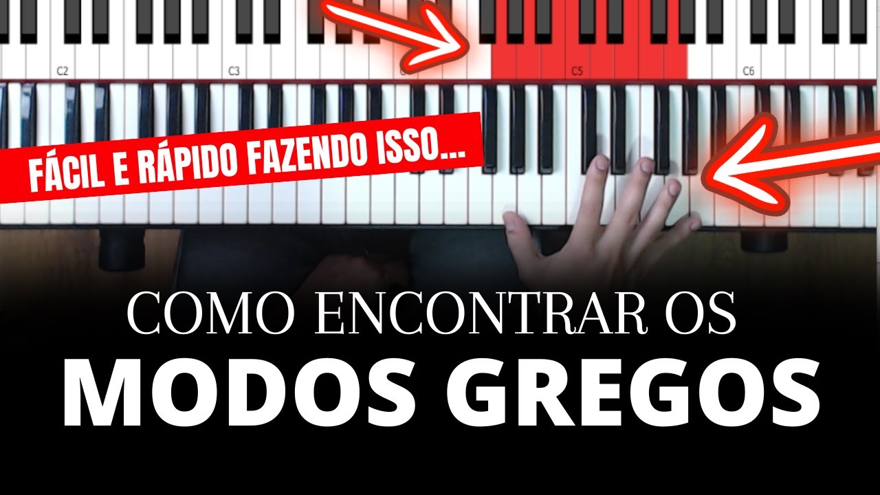 Como encontrar os MODOS GREGOS - Leandro Cerqueira