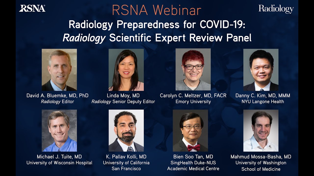 Radiology Preparedness for COVID-19: Radiology Scientific Expert Review Panel