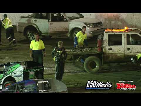 Modlites: Sam Gollschewsky Rollover - Roma Speedway