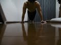225 Push ups+20 Ab Wheel 腕立て伏せ225回+腹筋ローラー20回