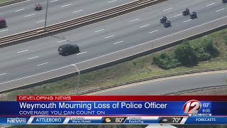 Weymouth officer killed in the line of duty