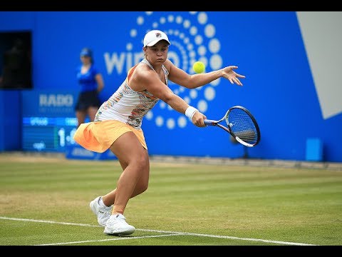 Теннис 2017 Aegon Classic Quarterfinals | Barty vs Giorgi | WTA Highlights