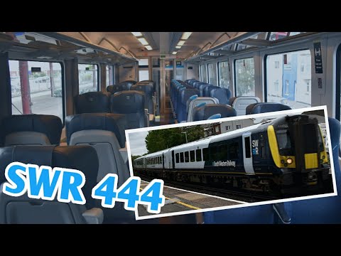 South Western Railway 444 Desiro | Interior/Walkthrough | Standard & First Class | 5 Carriages