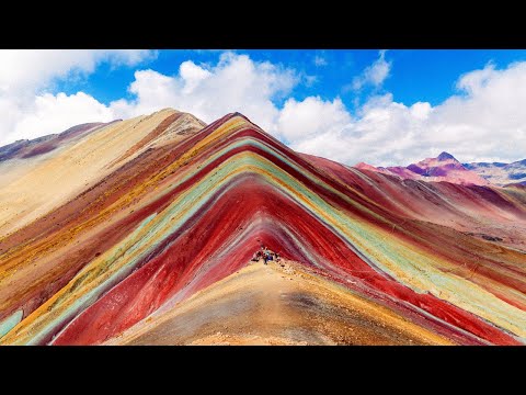 The Colorful Mountain in Peru; Rainbow Mountain