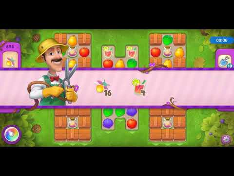 #Gardenscapes SUPER HARD LEVEL 695