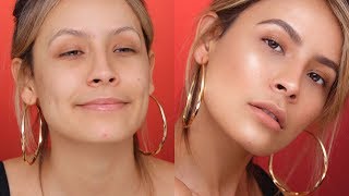 HOW TO: FLAWLESS SKIN WITH NO FOUNDATION | DESI PERKINS