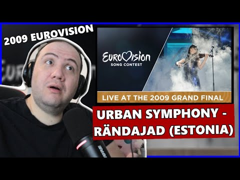 🇪🇪 Urban Symphony - Rändajad (Estonia) Live 2009 Eurovision Song Contest | TEACHER PAUL REACTS