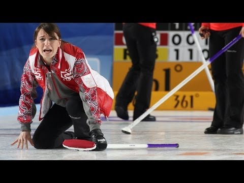 CURLING: RUS-CAN World Women's Chp 2014 - Draw 1