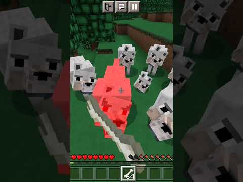 EPIC FAIL: SPEXO GAMER tries to tame a dog in minecraft #shorts