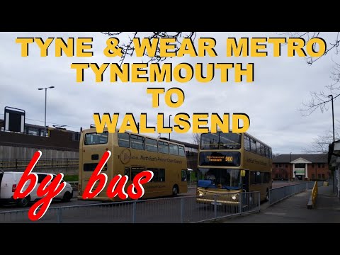 Tyne & Wear Metro : Replacement Bus : Tynemouth to Wallsend