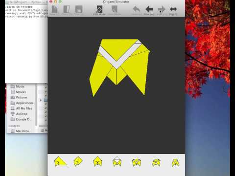 Origami Simulator – 15-112 Term Project