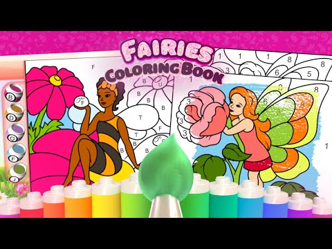 Fairies Coloring Book Video