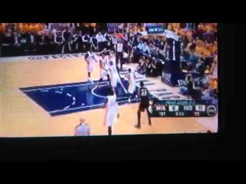 David west rejects lebron twice