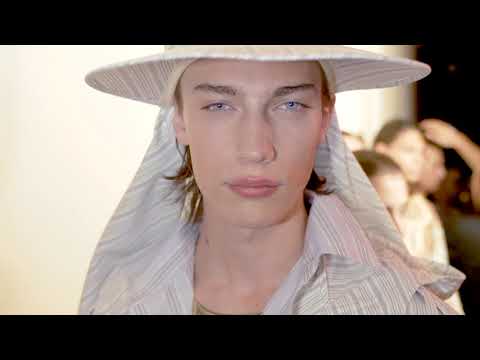 with Freek Iven Lanvin show ss20 Paris