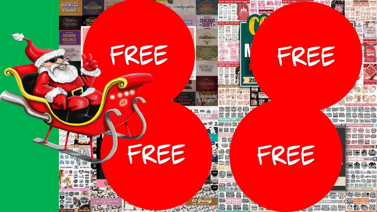 Creative Fabrica FREE BUNDLES - Christmas Spectacular