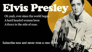 HARD HEADED WOMAN - Elvis Presley