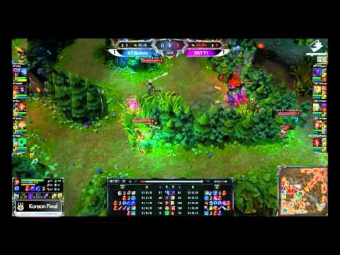 KT Bullets vs SKT1 - Korea Qualifier D3G3