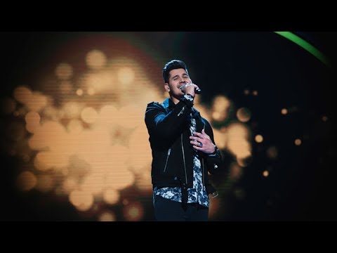 Gabriel Cancela sjunger Just the way you are i Idol 2017 - Idol Sverige (TV4)