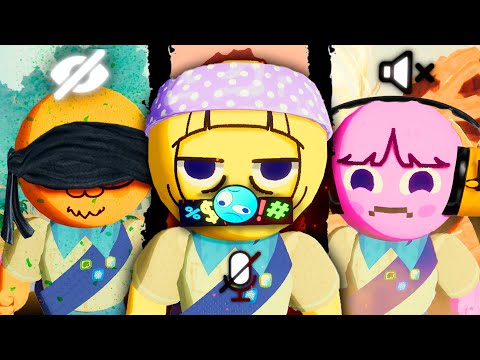 I made a BLIND, DEAF AND DUMB in PEAK